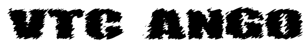 VTC Angora Chik font preview